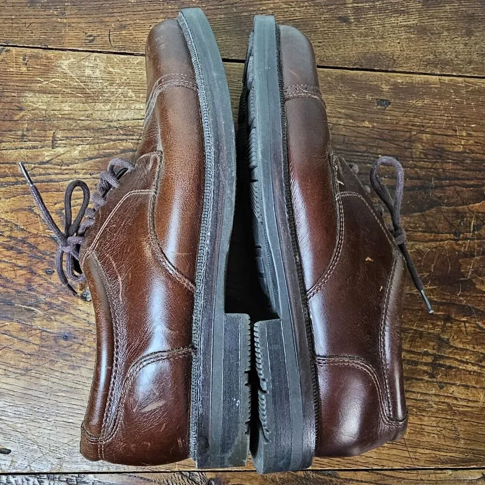 Nunn Bush Mens Oxford Leather‎ Brown Shoes Size 11 81250-51